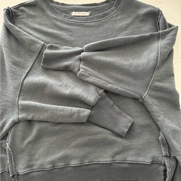 Free People Tops - Free People Camden sweatshirt, extra small, grey, great condition.
